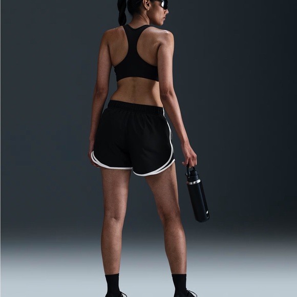 NEW - Nike Tempo Women's Black Athletic Dri-Fit Shorts 3” - Picture 11 of 13